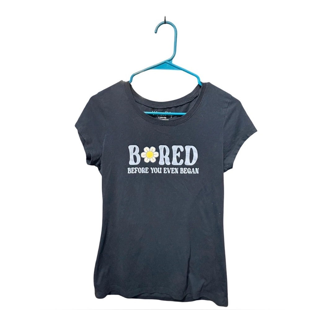 Wound Up Black Kids T-Shirt with Fun Graphic